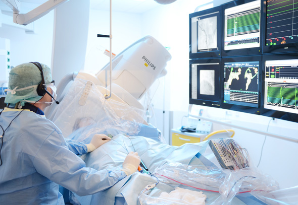 Klinik für Kardiologie, Angiologie und internistische Intensivmedizin